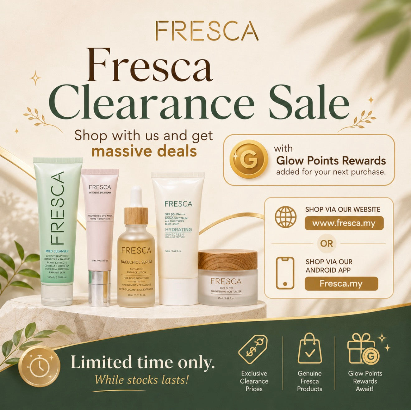 Clearance Sale