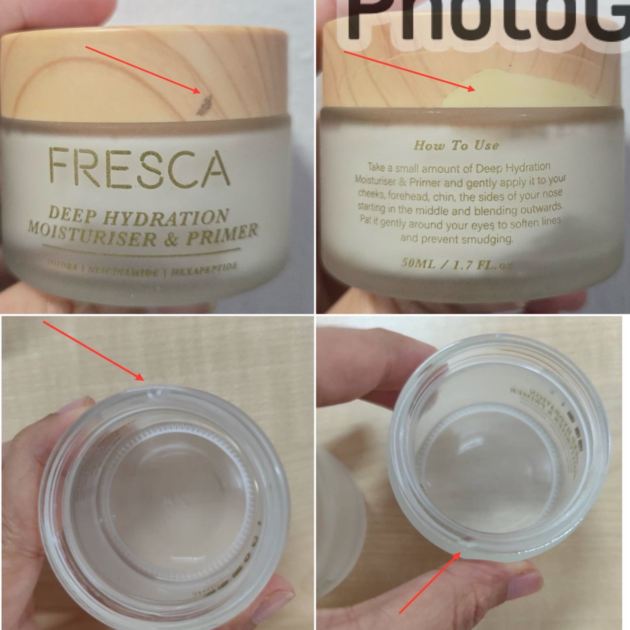 Deep Hydration Moisturiser & Primer