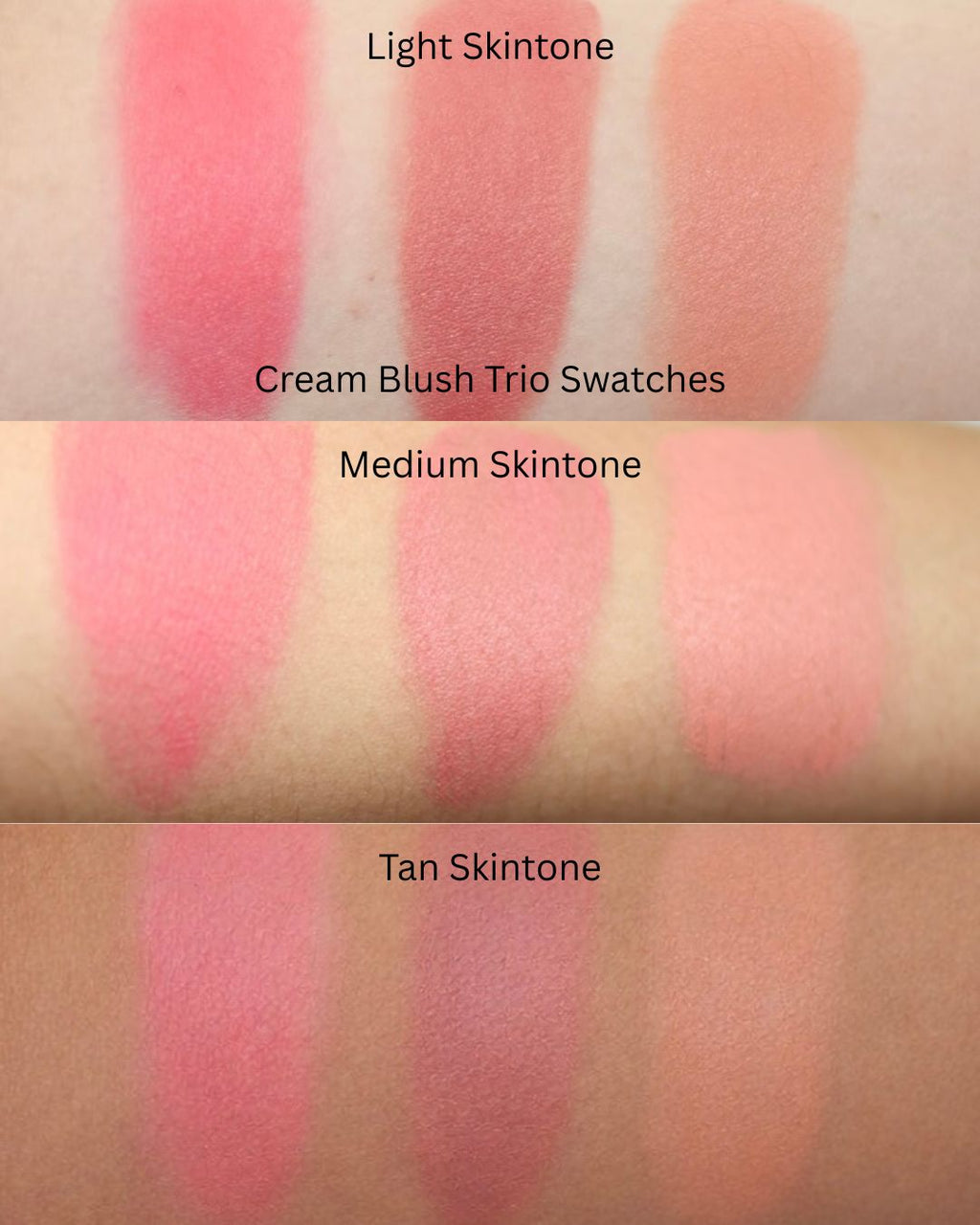 Fresca Colors Cream Blush Trio
